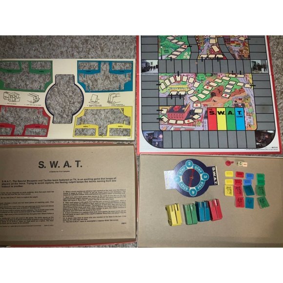 Milton Bradley Swat  S.W.A.T. Board Game by Vintage 1976 - Picture 2 of 12